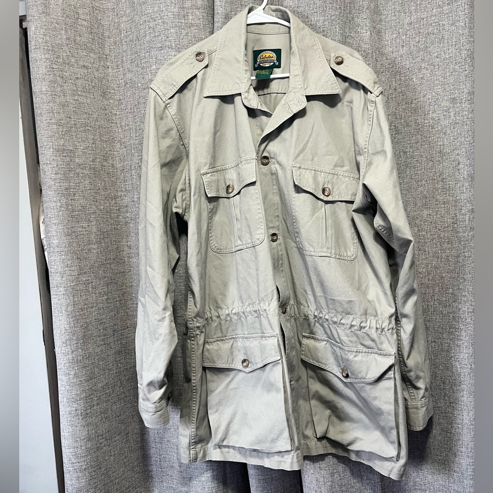 Cabela’s trench coat